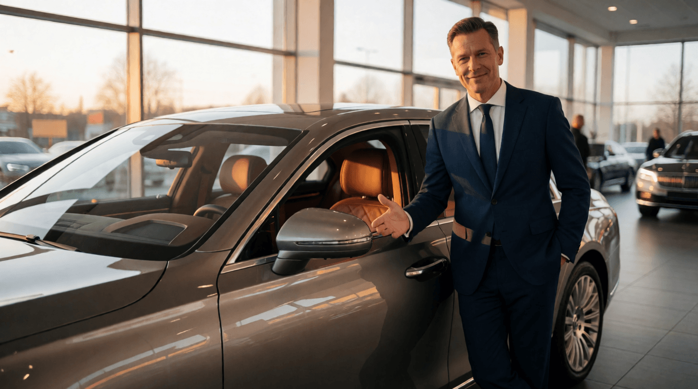 used car dealership showroom guide